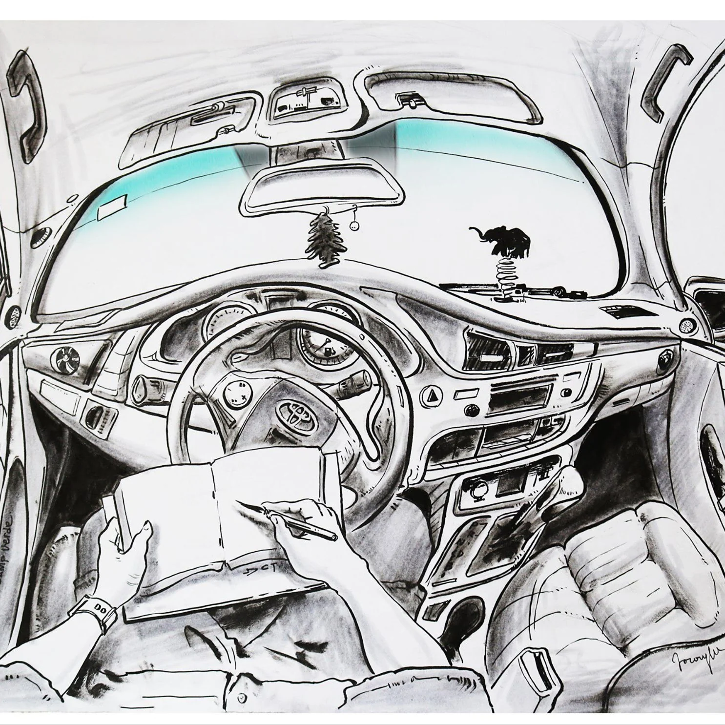 Drawing 05 by Thanh Do (Drawing)