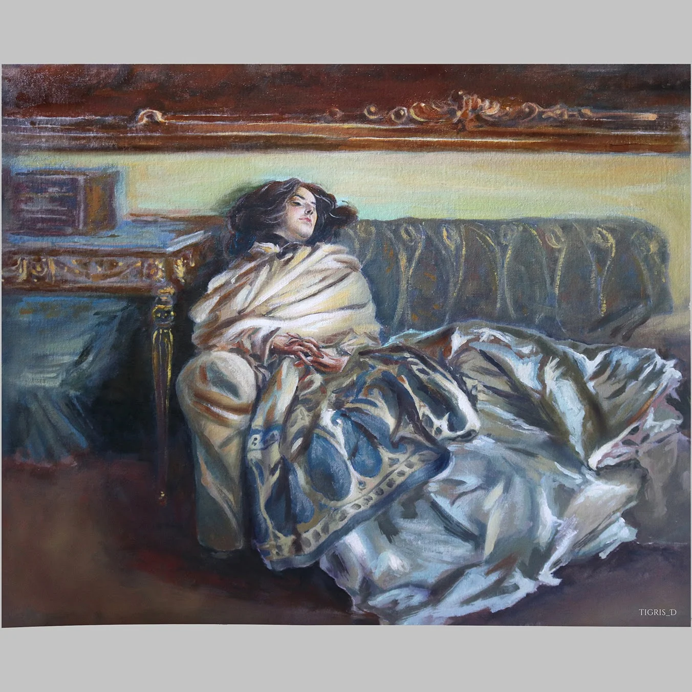 Oil Study 01 by Thanh Do (Oil)