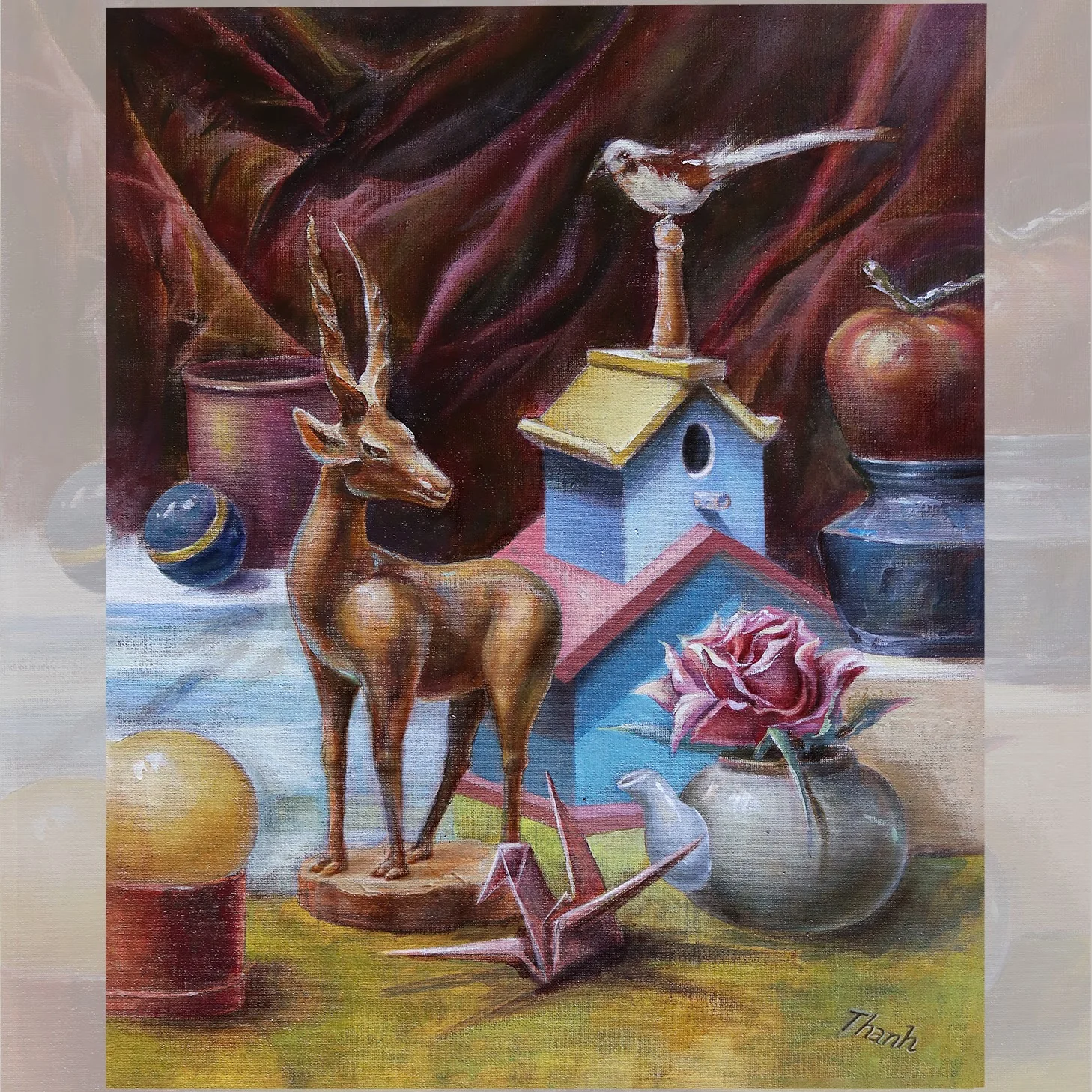 Oil Study 02 by Thanh Do (Oil)