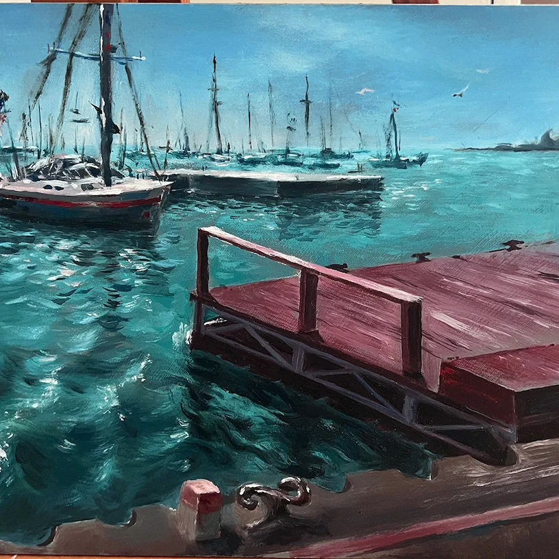 Oil Study 04 by Thanh Do (Oil)