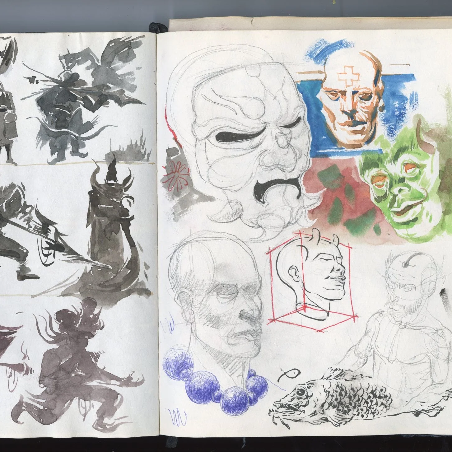 Sketchbook Study 21 by Thanh Do (Sketchbook)