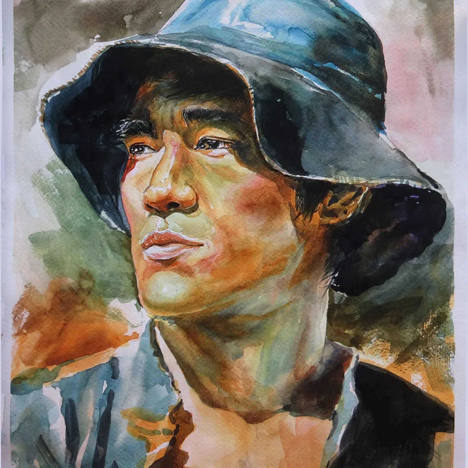 Watercolor Study 20 by Thanh Do (Watercolor)