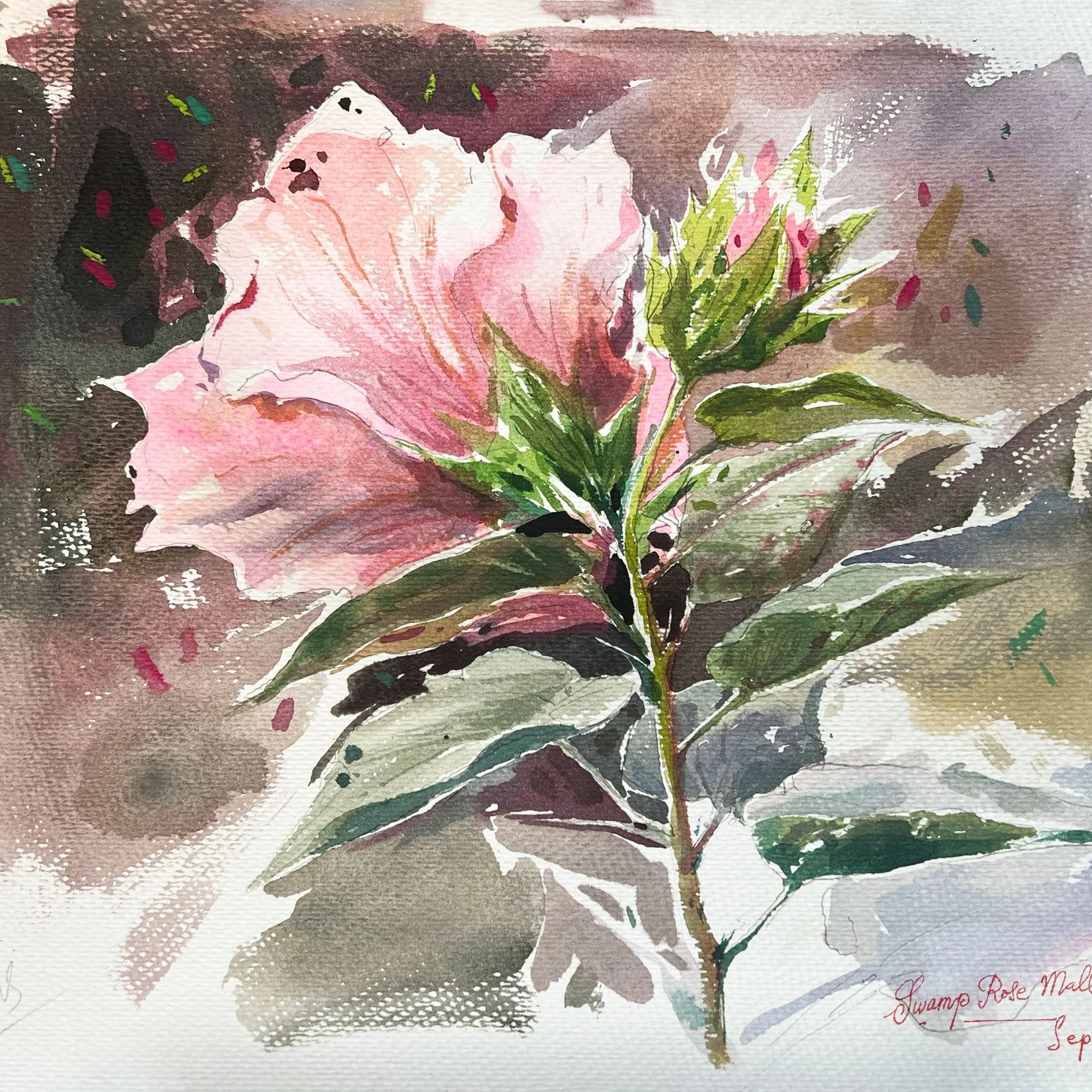 Watercolor Study 22 by Thanh Do (Watercolor)