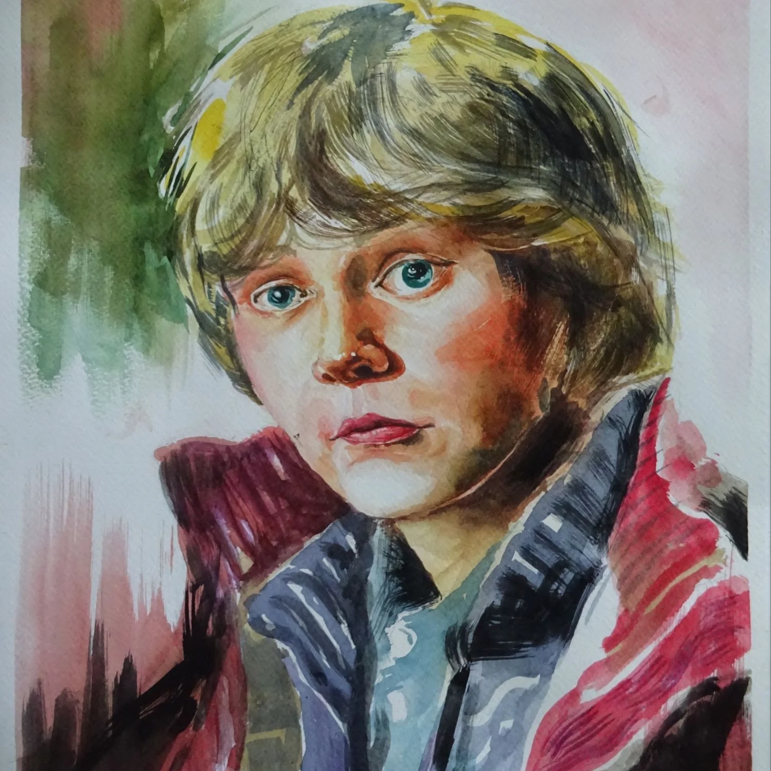 Watercolor Study 36 by Thanh Do (Watercolor)